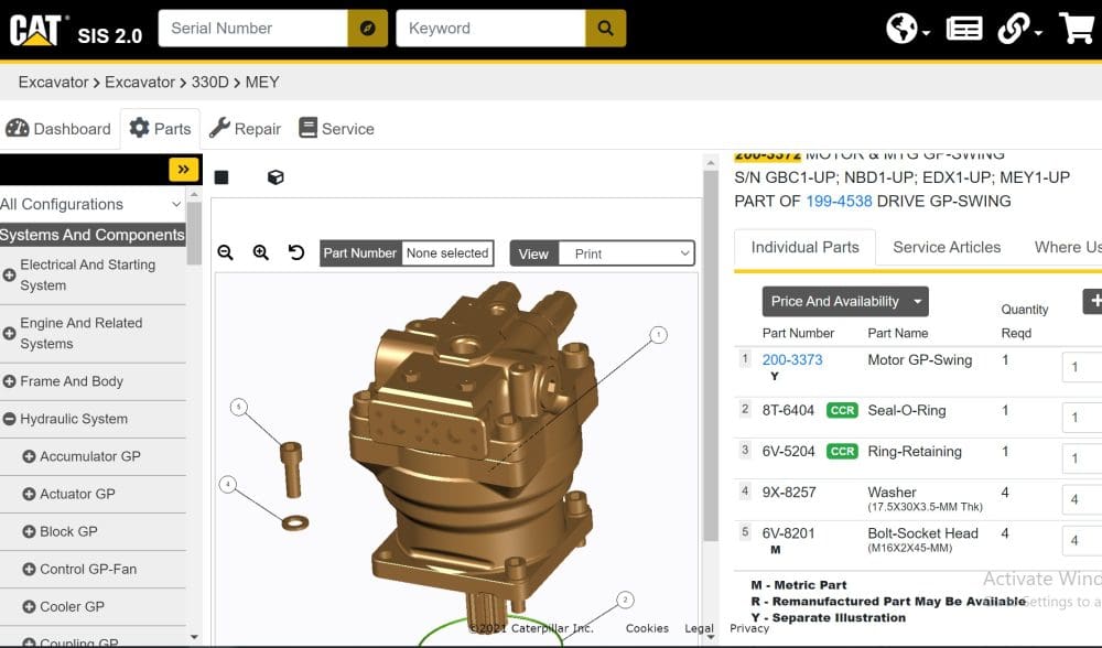 Caterpillar SIS 2.0 – 3D images – Construction Equipment 2025