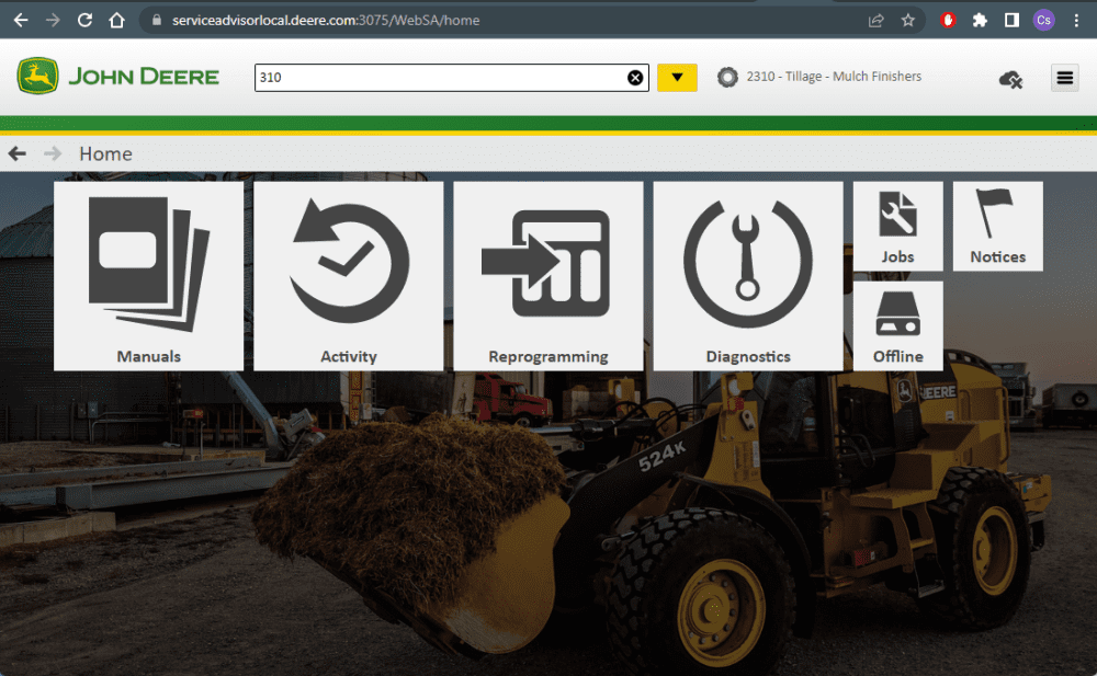 John Deere Service Advisor 5.3.266